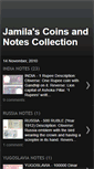 Mobile Screenshot of jamilacoinsandnotescollection.blogspot.com