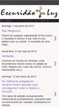 Mobile Screenshot of escuridaoxluz.blogspot.com