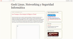 Desktop Screenshot of geekslinuxchile.blogspot.com