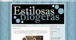 Desktop Screenshot of estilosasblogeras.blogspot.com