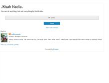 Tablet Screenshot of nadiawhisper.blogspot.com