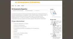 Desktop Screenshot of k2assessoriaesportiva.blogspot.com