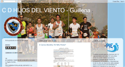 Desktop Screenshot of cdhijosdelviento.blogspot.com