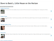 Tablet Screenshot of downtobasiclittlehouseonthehorizon.blogspot.com