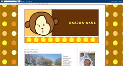 Desktop Screenshot of aajaakul.blogspot.com