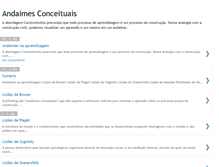 Tablet Screenshot of andaimesconceituais.blogspot.com