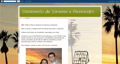 Desktop Screenshot of casamento-vanessa-alessandro.blogspot.com