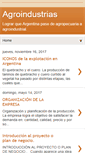 Mobile Screenshot of agroindustriasargentina.blogspot.com