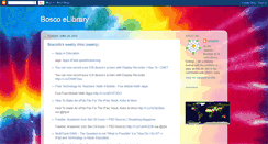 Desktop Screenshot of boscolib.blogspot.com