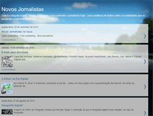Tablet Screenshot of paraentenderojornalismohoje.blogspot.com