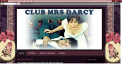 Desktop Screenshot of clubmrsdarcy.blogspot.com