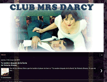 Tablet Screenshot of clubmrsdarcy.blogspot.com