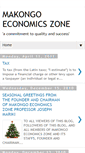 Mobile Screenshot of makongoeconomicszone.blogspot.com