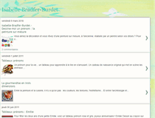 Tablet Screenshot of isabelle-bradfer-burdet.blogspot.com