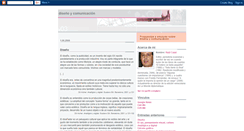 Desktop Screenshot of disenoycomunicacion.blogspot.com
