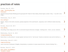 Tablet Screenshot of practicesofnotes.blogspot.com