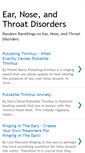 Mobile Screenshot of earnosethroatdisorders.blogspot.com