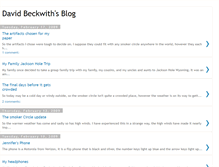Tablet Screenshot of dlbeckwith.blogspot.com