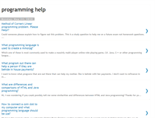 Tablet Screenshot of poq-programming-help.blogspot.com