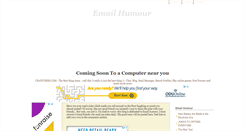 Desktop Screenshot of emailhumor.blogspot.com