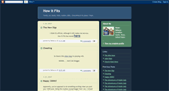 Desktop Screenshot of howitfits.blogspot.com