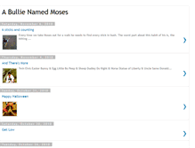 Tablet Screenshot of bullienamedmoses.blogspot.com