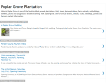 Tablet Screenshot of poplargroveplantation.blogspot.com