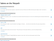 Tablet Screenshot of oohahhsabresonthewarpath.blogspot.com