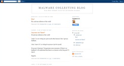 Desktop Screenshot of malwarecollecting.blogspot.com