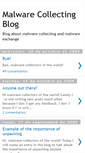 Mobile Screenshot of malwarecollecting.blogspot.com