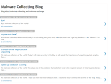Tablet Screenshot of malwarecollecting.blogspot.com
