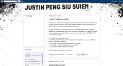 Desktop Screenshot of justinthepenguin.blogspot.com