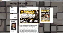 Desktop Screenshot of milongacontraspie.blogspot.com