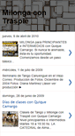 Mobile Screenshot of milongacontraspie.blogspot.com