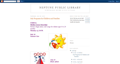 Desktop Screenshot of neptunepubliclibrary.blogspot.com