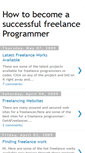 Mobile Screenshot of freelanceprogramming.blogspot.com