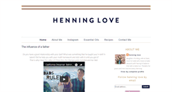 Desktop Screenshot of henninglove.blogspot.com
