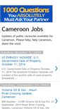 Mobile Screenshot of cameroon-jobs.blogspot.com