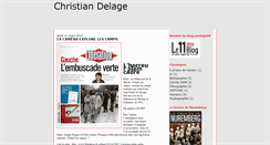 Desktop Screenshot of christiandelage.blogspot.com