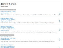 Tablet Screenshot of deliversflowers.blogspot.com