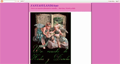 Desktop Screenshot of fantasylandia90.blogspot.com