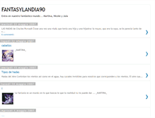 Tablet Screenshot of fantasylandia90.blogspot.com