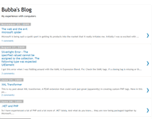 Tablet Screenshot of bubb-blog.blogspot.com