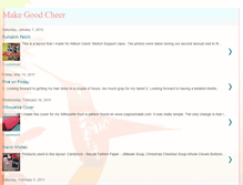 Tablet Screenshot of makegoodcheer.blogspot.com