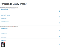 Tablet Screenshot of famososdedisneychanneles.blogspot.com