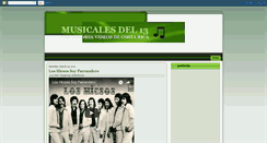 Desktop Screenshot of musicalesdel13.blogspot.com