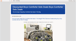 Desktop Screenshot of bestboyscomfortersetsdeals.blogspot.com