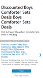 Mobile Screenshot of bestboyscomfortersetsdeals.blogspot.com