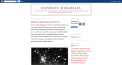 Desktop Screenshot of espiritumirabilis.blogspot.com
