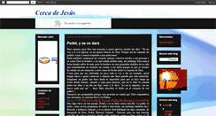 Desktop Screenshot of cerca-de-jesus.blogspot.com